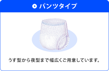 パンツタイプ